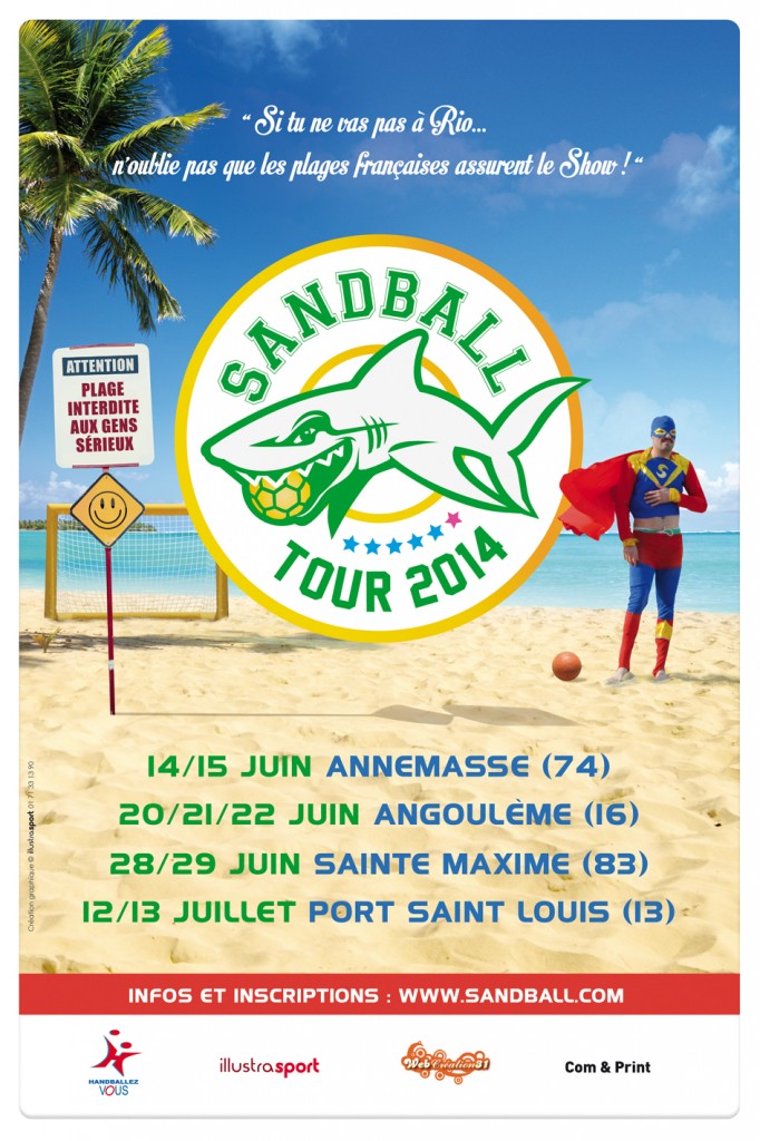 creation-site-internet-toulouse-partenaire-sandball-tour-2014-affiche-officielle